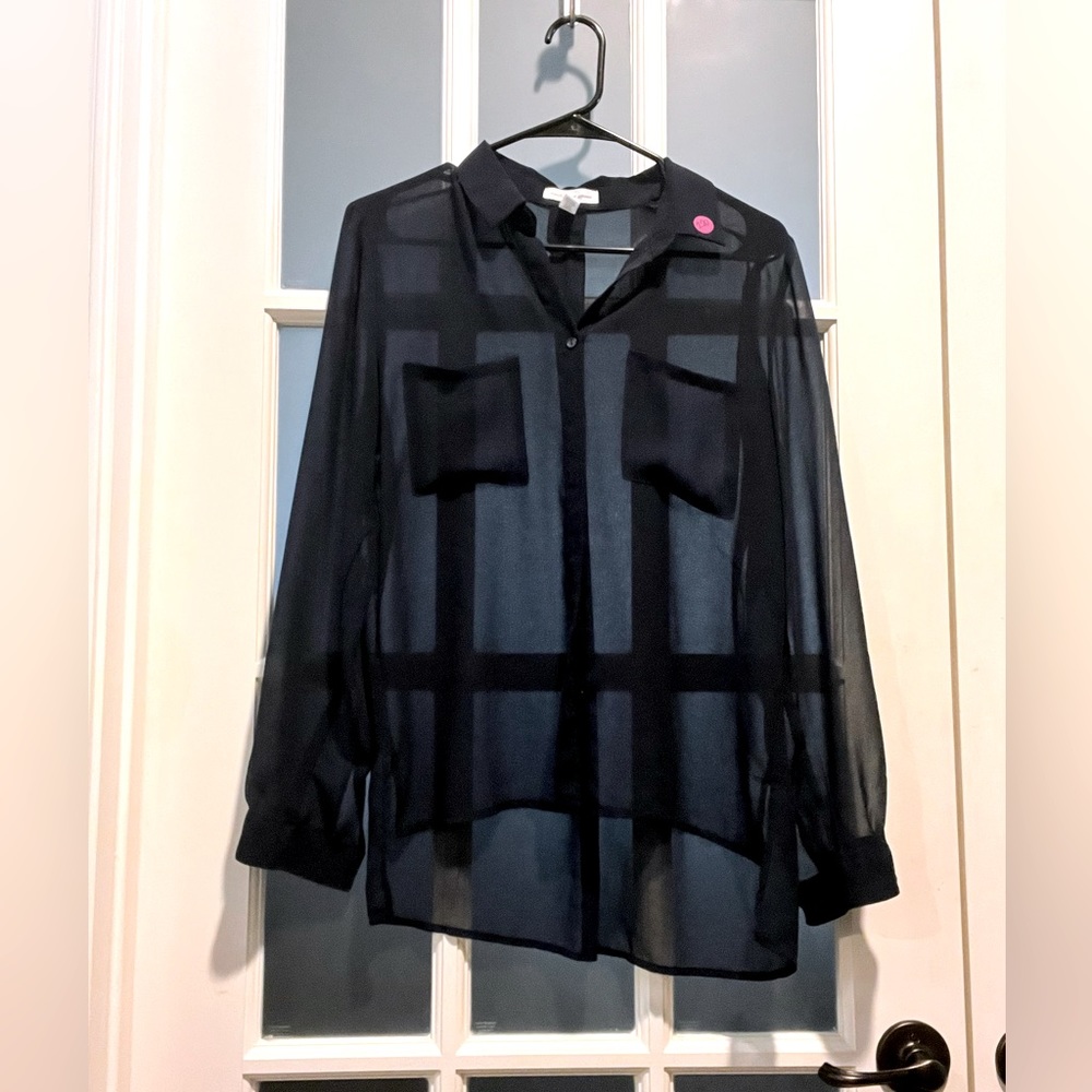 💙 Sheer Blouse 💙